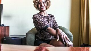 Dögös amatőr milf keményen megrakva casting forgatás után